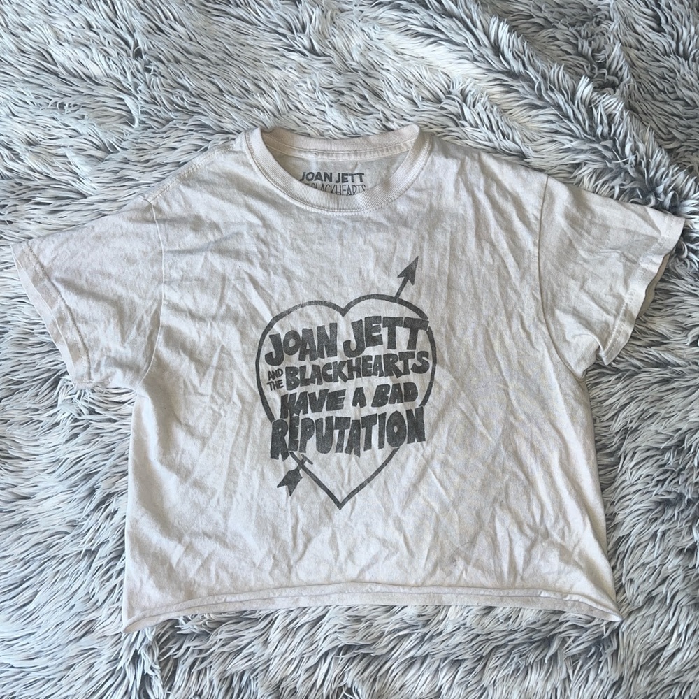 Joan Jett and the Blackhearts Cropped Tee